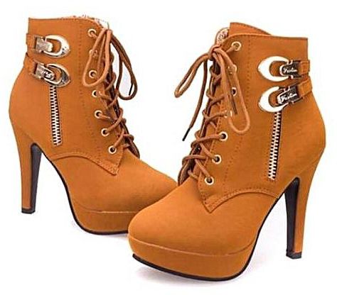 Generic ladies Ankle Boots High Heels Winter Boots
