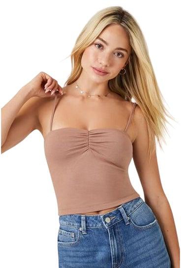 Sweetheart Cropped Cami