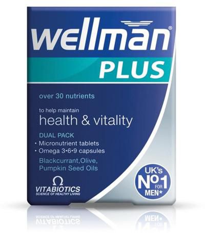 Wellman Plus Omega 3-6-9 28Caps+28Tablets