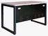 El Helow Style Modern Desk - Metallic