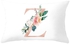 30x50cm Alphabet Printed Pillowcases Decorative Cushion cover Use For Home Sofa Car Office Peach skin velv