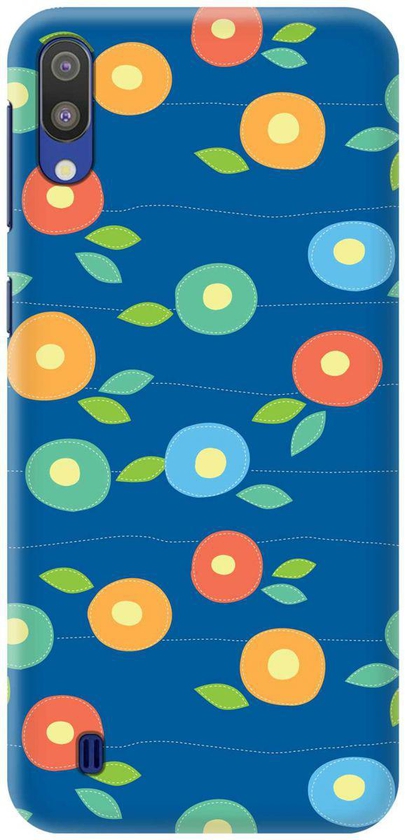 Stylizedd Samsung Galaxy M10 Slim Snap Basic Case Cover Matte Finish - Floral Bubbles