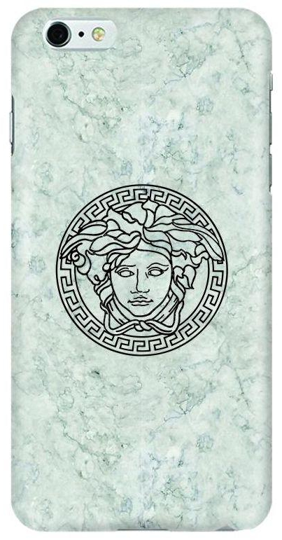 Stylizedd Apple iPhone 6 Plus / 6S Plus Slim Snap case cover Matte Finish - Face of marble (White)