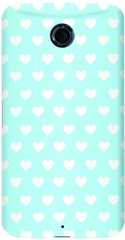 Stylizedd HTC One M9 Slim Snap Case Cover Matte Finish - Baby Blue Hearts