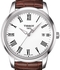 Tissot Swiss Made Men's Classic Dream White Dial Leather Band Watch -  T0334101601301