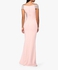 Dusty Pink Off Shoulder Gown