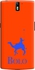 Stylizedd OnePlus One Slim Snap Case Cover Matte Finish - BOLO Orange