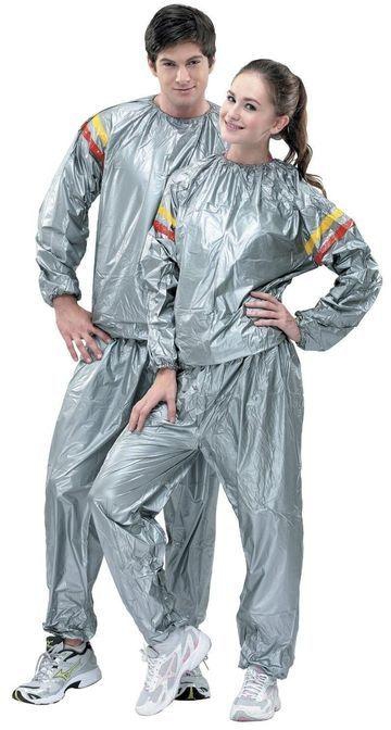 I - Cheim Sauna Suit - Silver - Size XL
