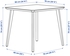LISABO / LISABO Table and 2 chairs - ash/Tallmyra white/black 88x78 cm