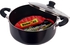 Homeway Aluminum Cooking Pot - CS-250-24CM, Black