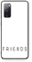 جراب حماية كفر غطاء هاتف جوال خلفي صلب تصميم فريندز متوافق مع سامسونج جالكسي إس 20 إف إي 4جي / جالكسي إس 20 إف إي 5جي / جالكسي إس 20 إف إي 2022