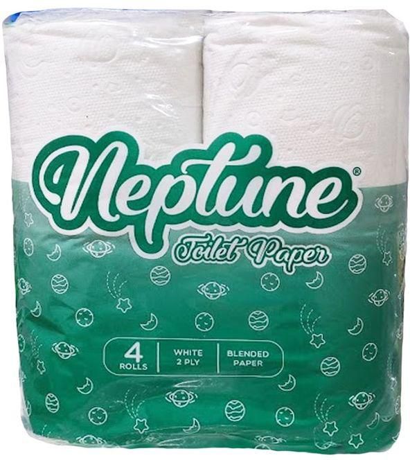 Neptune Neptune Blended Toilet Paper 4 Pack White