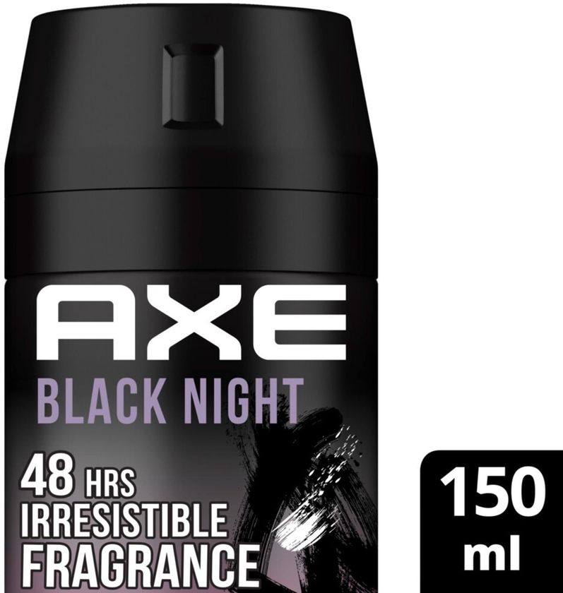 Axe deodorant black night body spray 150 ml