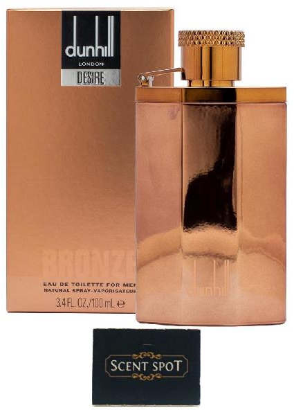 Alfred Dunhill Desire Bronze (New in Box) 100ml Eau De Toilette Spray (Men)