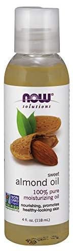Now Solutions Almond Oil Sweet 4 Oz 100% Pure