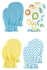 Luvable Friends 4 In 1 Set Of Baby Scratch Mitten