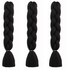 Fashion 24Inch/100g Soft Synthetic Ombre Knotless Box Braiding Hair