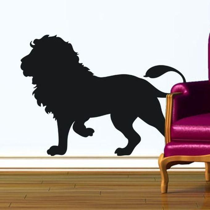 Decorative Wall Sticker - Lion Silhouette