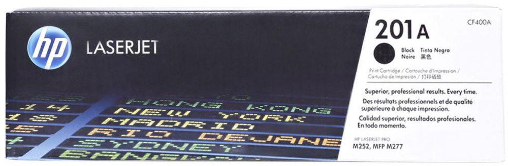 HP Toner Cartridge - 201A, Black
