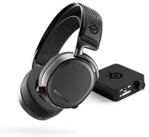 SteelSeries Arctis Pro Wireless Gaming Headset - Lossless High Fidelity Wireless Plus Bluetooth for PS4 and PC - Black