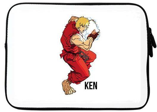 Stylizedd Designer Sleeve with Strap for 13 inch Macbook & Laptop – Street Fighter - Ken