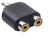 Generic RCA Y Splitter AV Audio Video Plug Converter