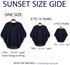 Sunset Mommy And Me Family Matching Zipper Cape From SunSet - BLUE