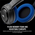 Corsair HS35 STEREO Gaming Headset, Blue