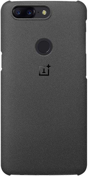 OnePlus 5T Official Tempered Glass Screen Protector + Protective Case Bundle (Sandstone)