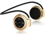Mini 503 Wireless Bluetooth Headset Fashion Sport Music Headphone Studio With Microphone SD Card Slot Mp3 Player For All Phones Iphone/Samsung (Gold) INGCHUN