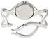 Calvin Klein Enlace Women's Silver Dial Stainless Steel Band Watch - K2L24120