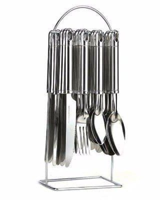 25pcs Cutlery Set - Silver