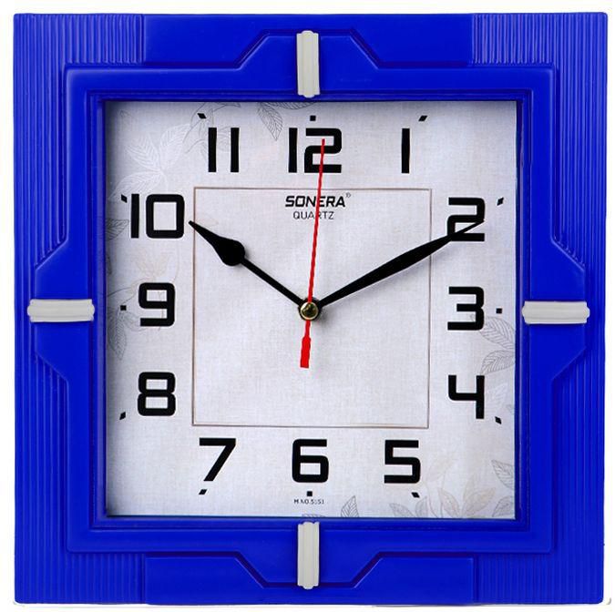 Sonera Analog Wall Clock - Blue