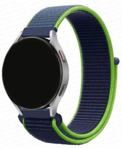 22mm Universal Nylon Loop Strap Replacement Band for Samsung Huawei Honor Xiaomi Mi Amazfit Garmin Fitbit Fossil Smart Watches