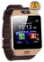 Generic Smart Watch DZ09 - 1.56" Smart Watch - 128MB ROM - 64MB RAM - 0.3MP Camera - Gold