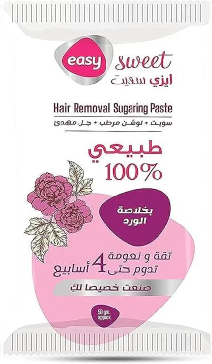 Easy | Sweet Sugar Paste Depilation Rose Hair Removal | 50gm