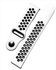 Replacement Silicone Sport Strap 22mm Honor Dream Watch 46mm Sport - Black/White