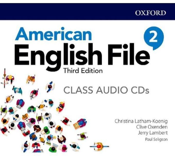 Oxford University Press American English File: Level 2: Class Audio CDs (Audio CD) ,Ed. :3
