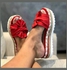 Women Fashion Summer Bow-knot Anti-Skid Sandals Red/Beige
