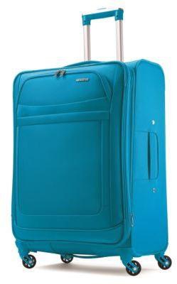 حقيبة سفر صلبة بعجلات من امريكان توريستر ، ضد الصدمات ، اللون ازرق، 49845223113