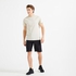 Decathlon Men's Zip Pocket Breathable Fitness Shorts - Black