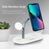 Promate Wireless Charging Station, 4-in-1 Charging Dock with 5W Magnetic MFi Apple Watch Charger, 15W Qi Charging Stand, 24W USB-C Power Delivery Port and 5W/10W Qi Charging Pad, Bonsai Grey