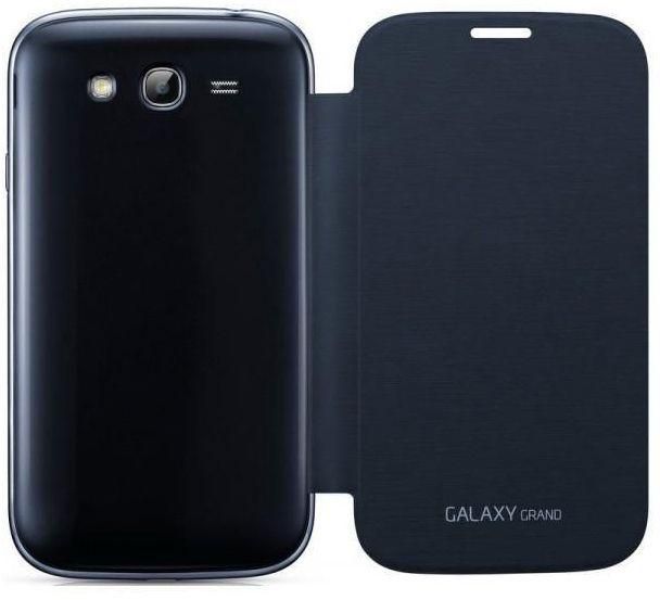 Margoun flip case for Samsung Galaxy Grand i9082 Black (with screen protector)