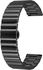 سوار من الفولاذ المقاوم للصدأ مقاس 20 مم متوافق مع ساعة Galaxy Watch 5 40 مم 44 مم/Galaxy Watch 5 Pro 45 مم وساعة Galaxy Watch 4 44 مم/Galaxy Watch Active 2 44 مم (أسود)