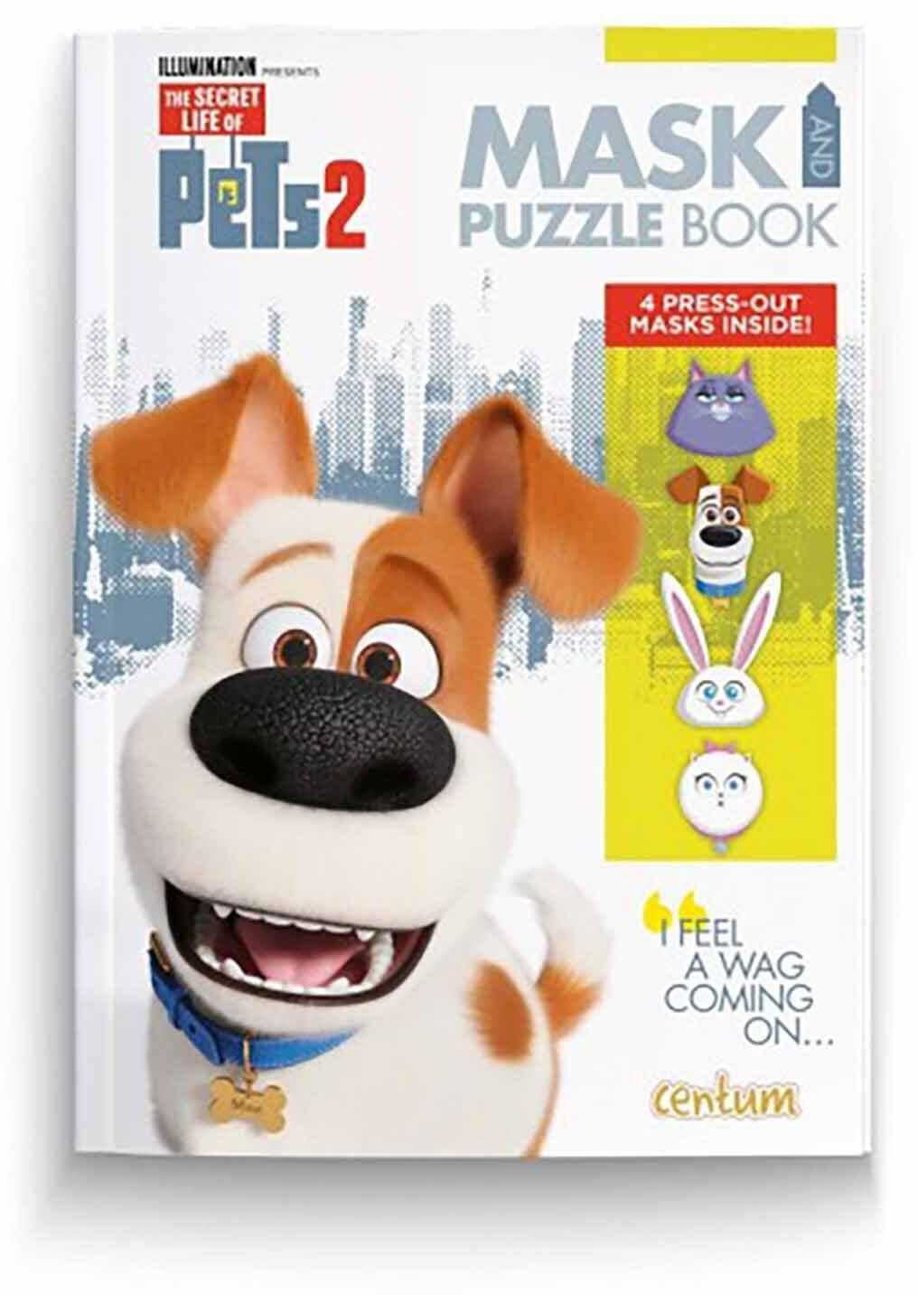 The Secret Life of Pets 2 - Mask Puzzle Book Paperback