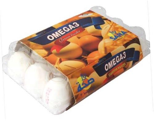 Saha Omega 3 White Eggs - 15's