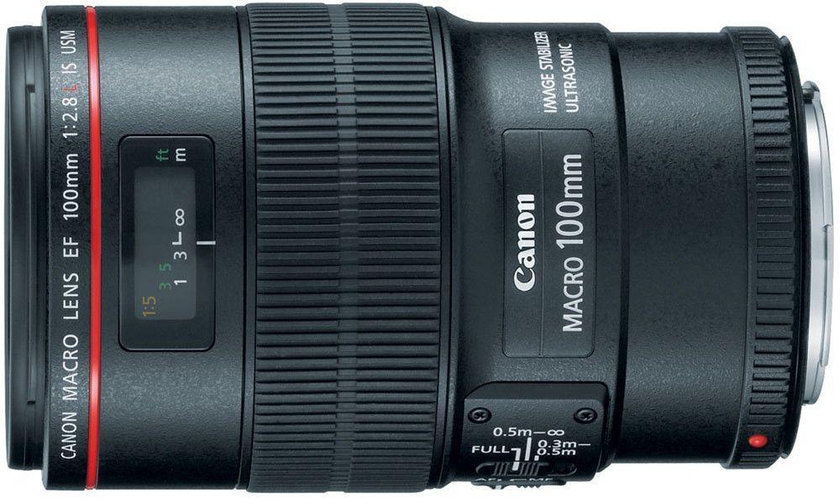Canon EF 100mm f/2.8L Macro IS USM Macro Lens