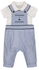 Mothercare Boat Dungarees And White Bodysuit Set
