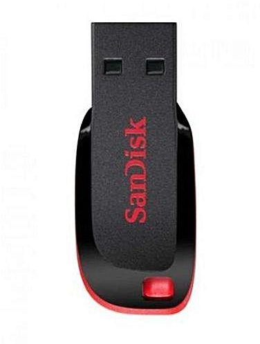 Sandisk 16GB Cruzer Blade USB Flash Drive Black / Red