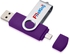 FileKing 64GB USB OTG Flash Drive For Android & Computers - Purple